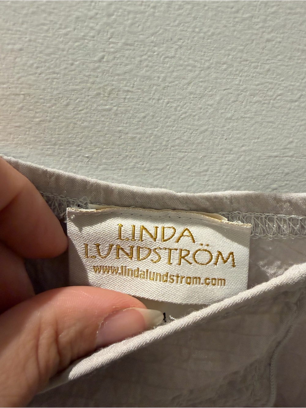 Linda Lundstrom Asymmetrical Midi Maxi Skirt | Stretch Crinkle Skirt | Size 16 - Picture 4 of 5